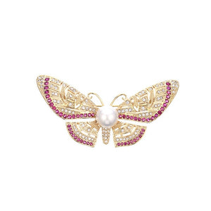 Colorful Butterfly Brooch