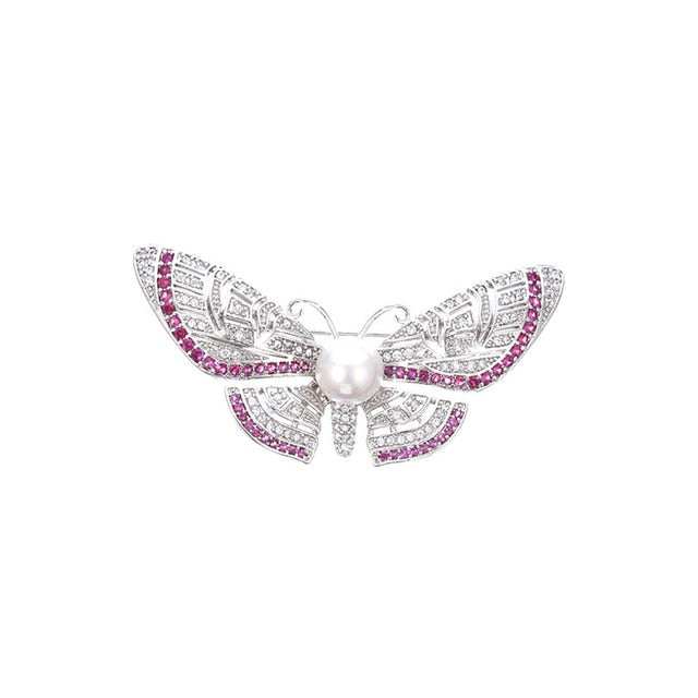 Colorful Butterfly Brooch